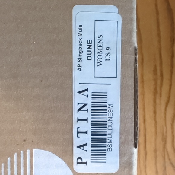 PATINA Women's AP Slingback Mule Dune color - Picture 7 of 7